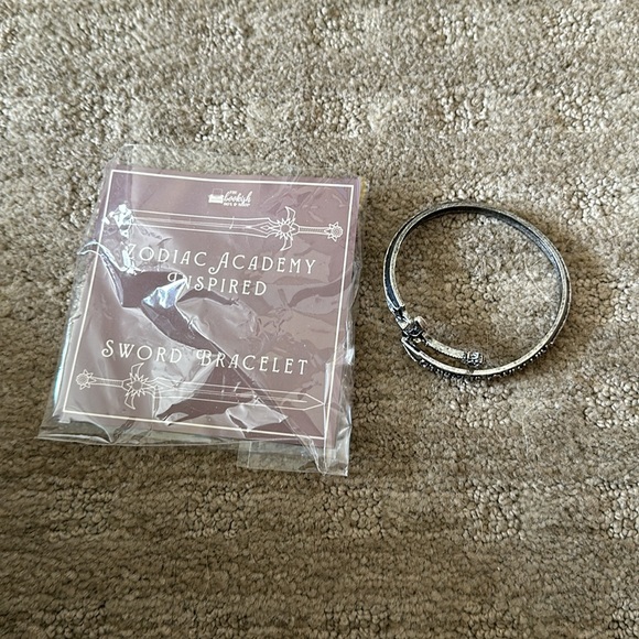 Bookish Box Zodiac Academy Inspired Sword Bracelet - Picture 5 of 5